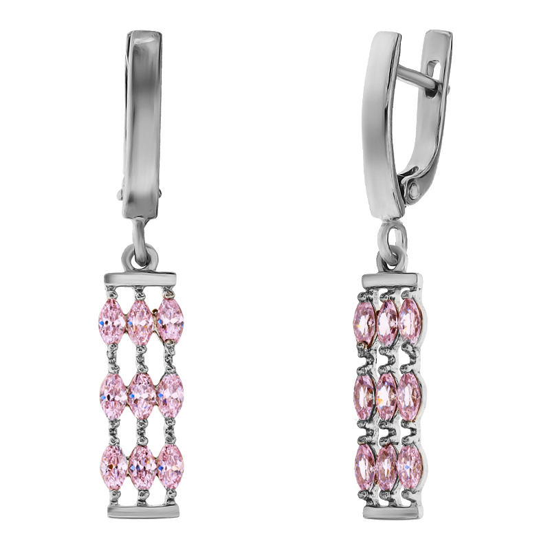 

Серьги-подвески Diamant с2117-08с