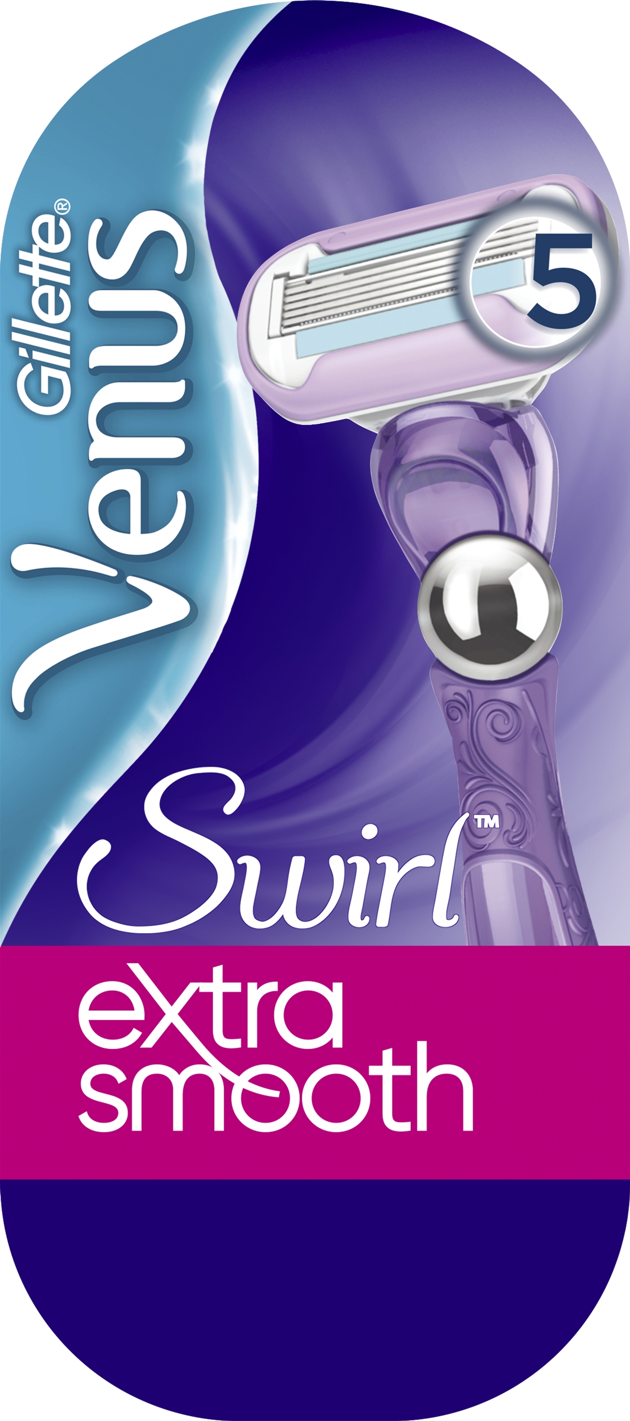 Станок для бритья женский (Бритва) Venus Swirl с 1 сменным картриджем ...