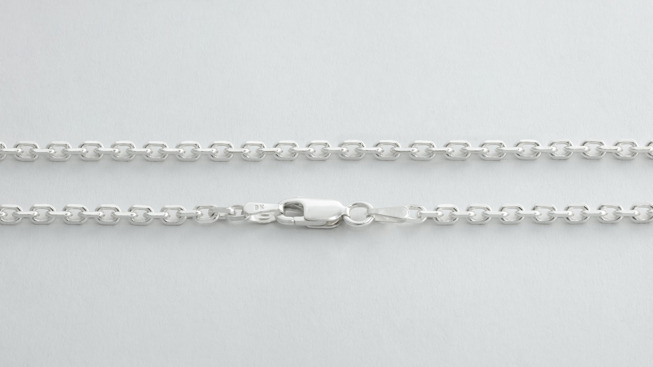 

Сербряная цепочка снейк для женщины Silvex 925 Classic Белый (855 7/60)