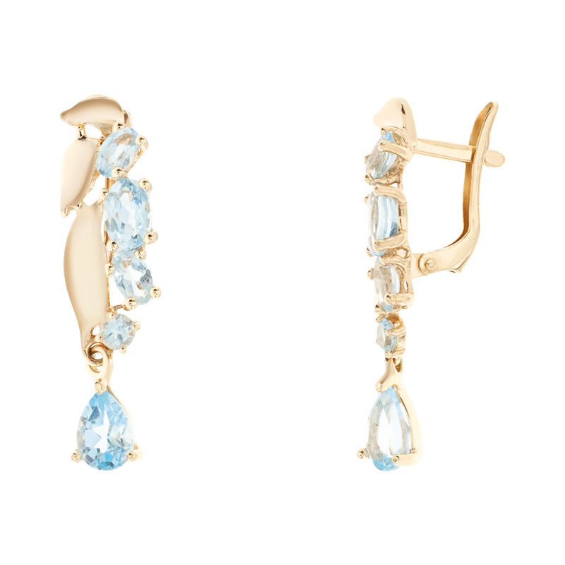 

Серьги-подвески Diamant с1796-02