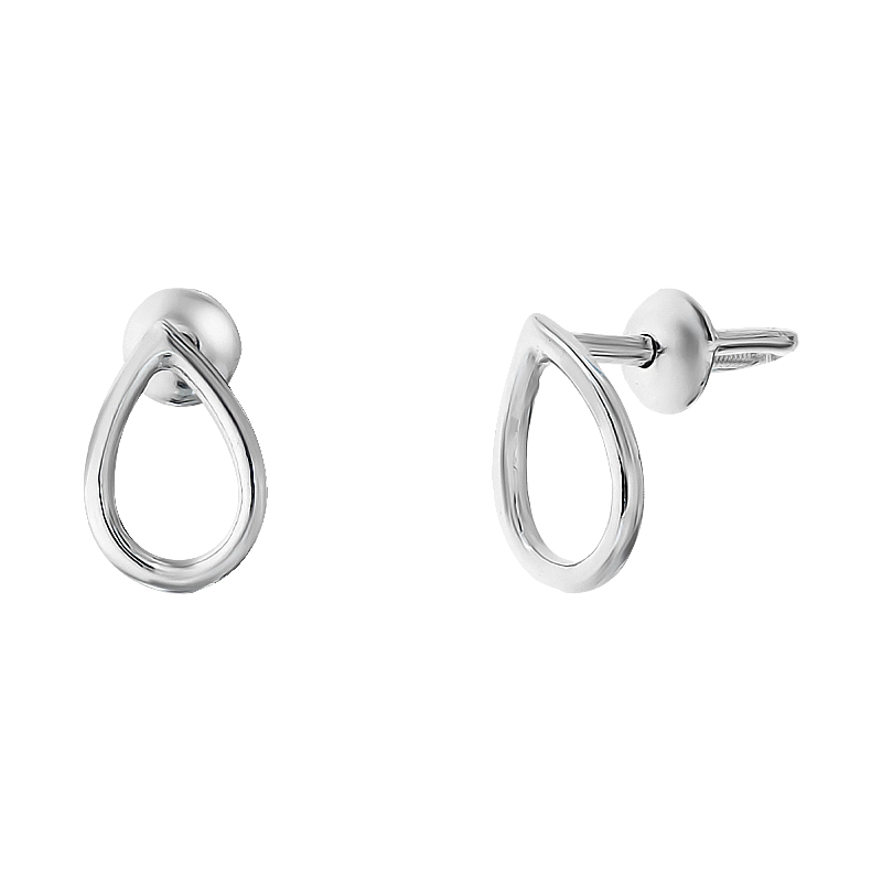 

Серьги-пусеты Diamant С2220с