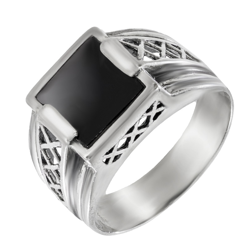 

Кольцо мужское Diamant к0790с 19.0