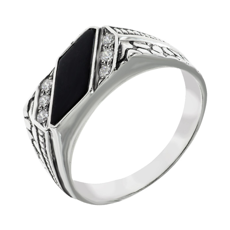 

Кольцо мужское Diamant К1077с 20.5