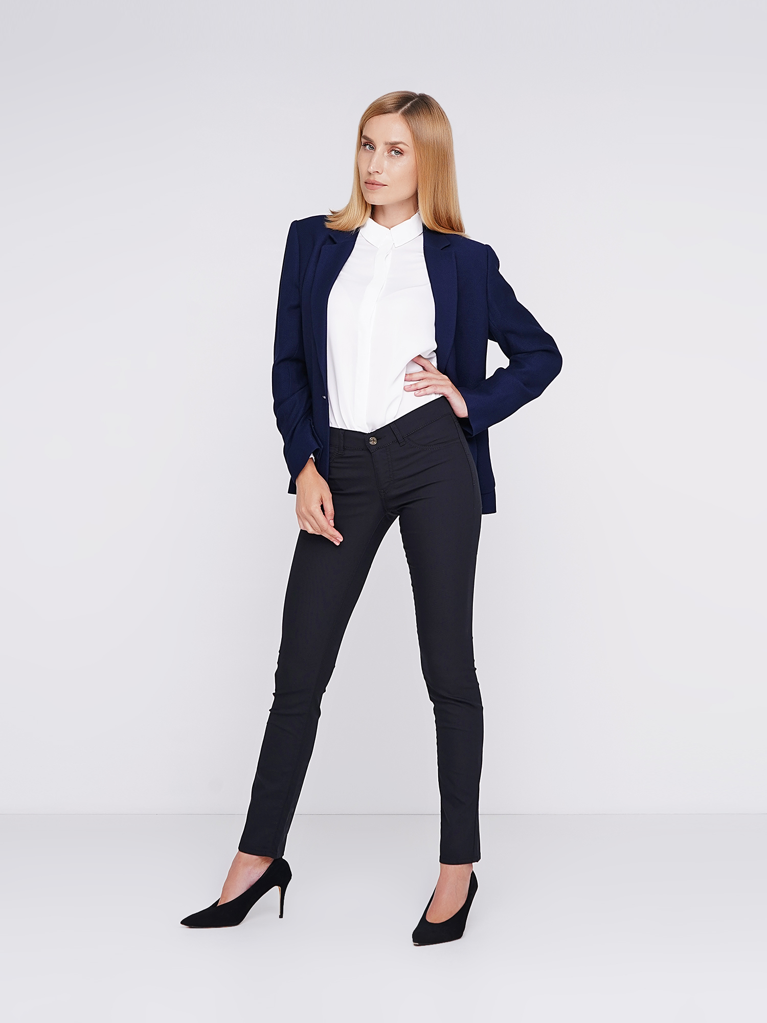 

Брюки жіночі Lagrand Jessica  темно-синій, Брюки жіночі Lagrand Jessica 42 темно-синій