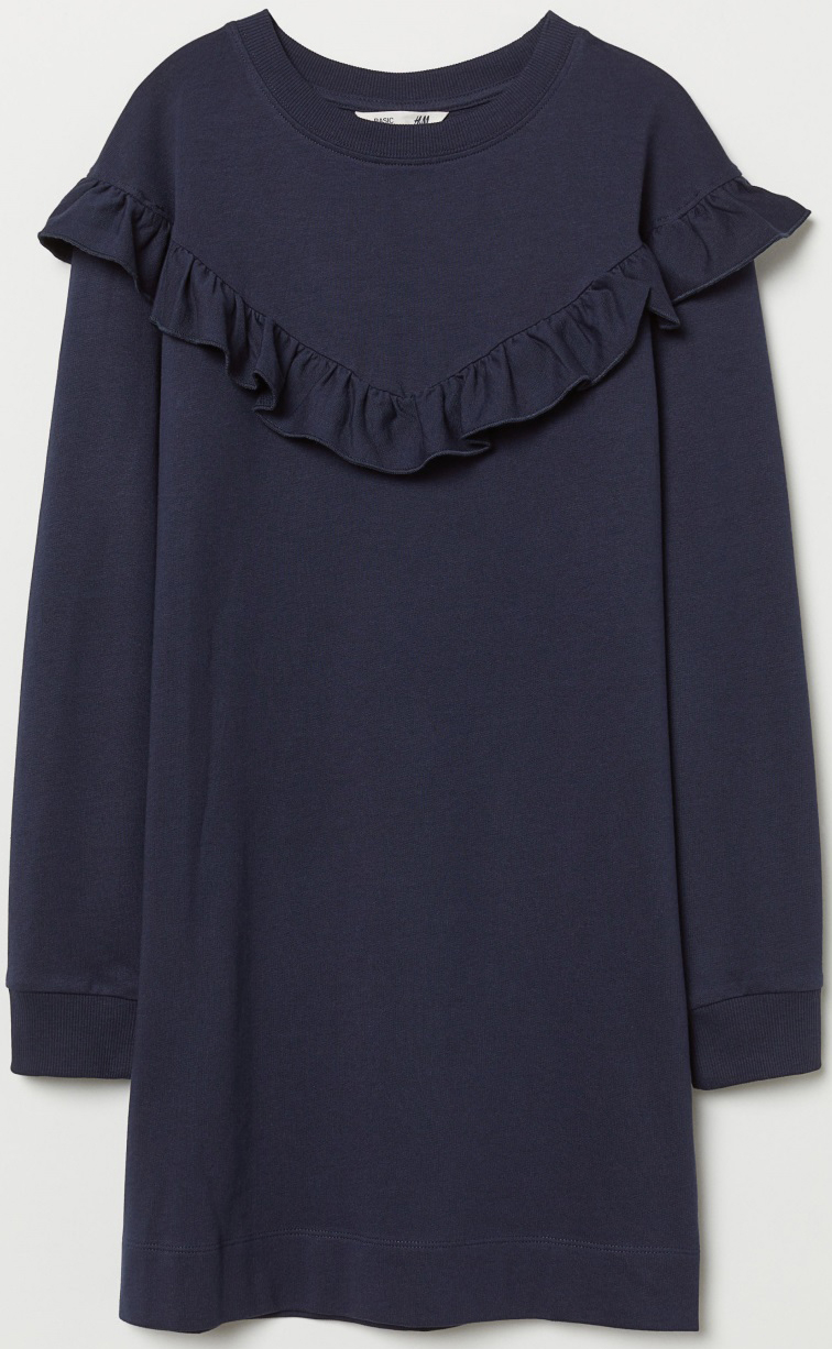 

Платье H&M 05624778 ШФ 146-152 см Темно-синее (02000000006476)