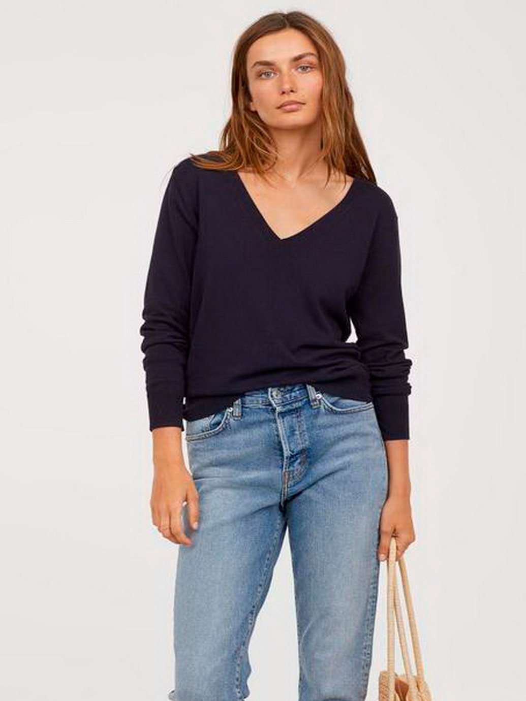 

Пуловер H&M 0673638-9  Синий, Пуловер H&M 0673638-9 XS Синий