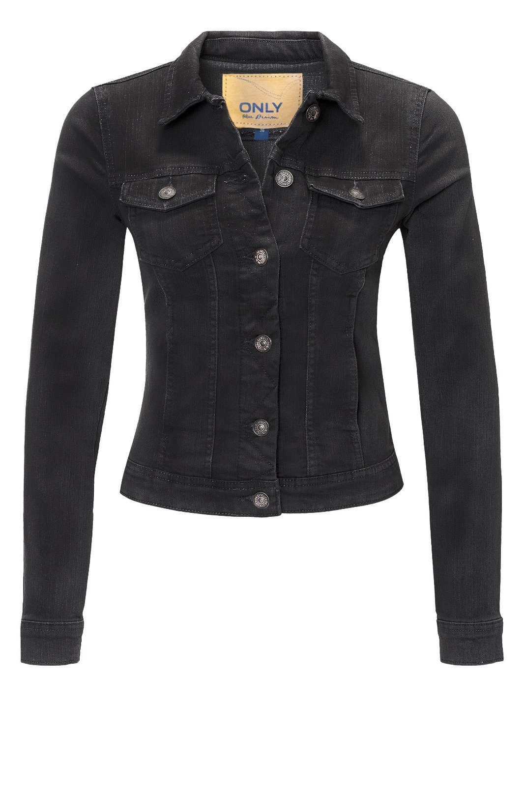 

Джинсовая куртка Only Black Denim  черный, Джинсовая куртка Only Black Denim S черный