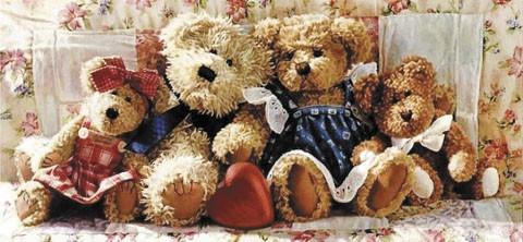 

Алмазная мозаика Семья игрушек 64x32см DM-028 Полная зашивка. Набор алмазной вышивки