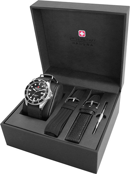 

Мужские наручные часы Swiss Military-Hanowa 06-8279.04.007.07SET