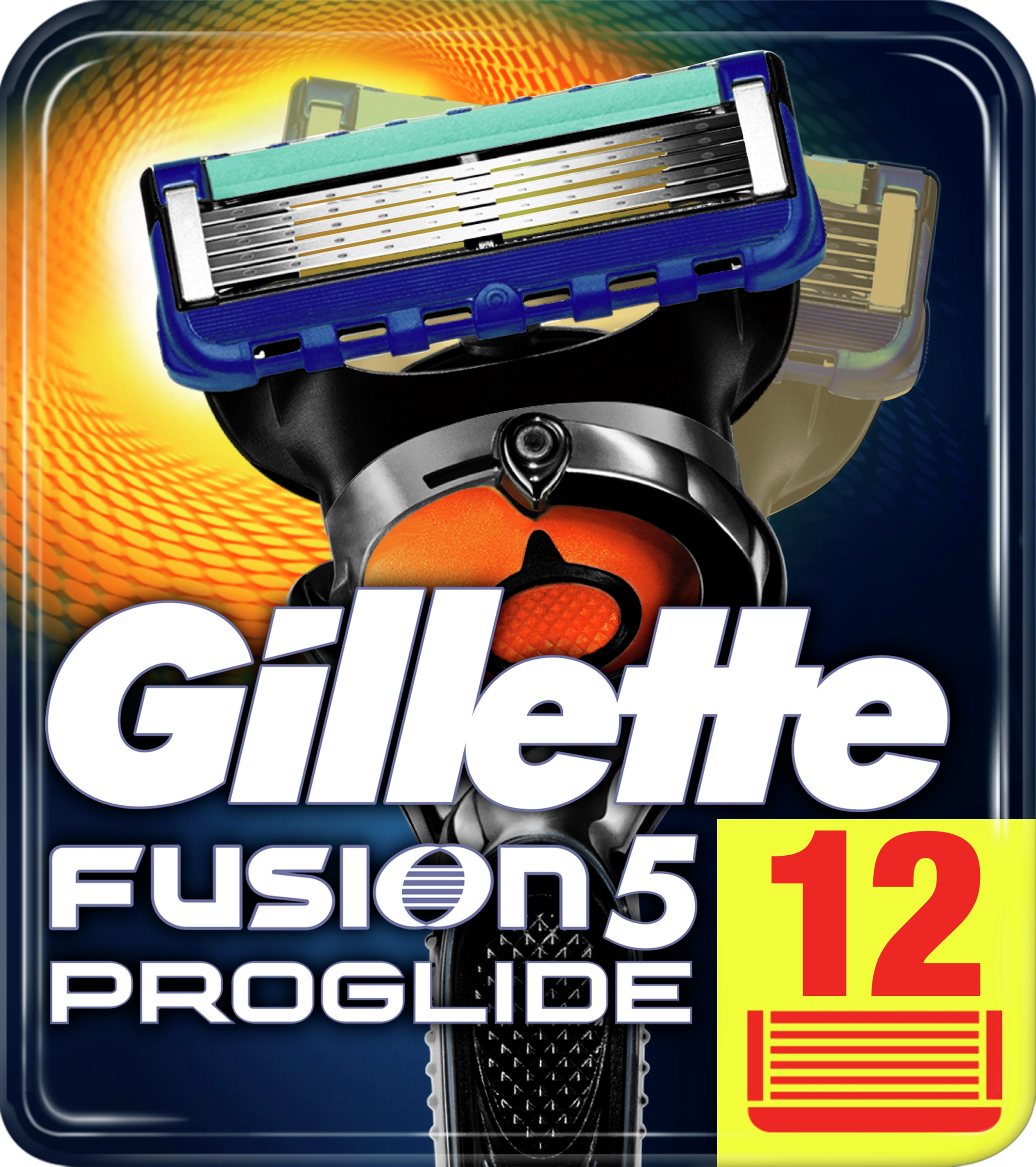 Акція на Сменные картриджи для бритья (лезвия) мужские Gillette Fusion5 ProGlide 12 шт (7702018085934) від Rozetka UA