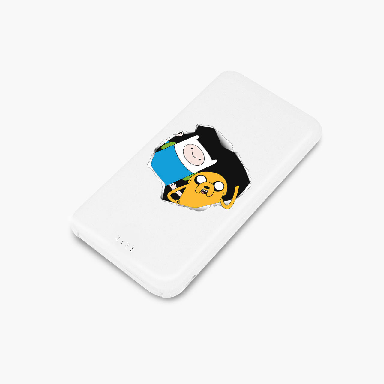 

УМБ 10000 mAh Время Приключений Финн и Джейк пес (Adventure Time Finn & Jake the dog) повербанк (power bank) универсальная портативная батарея (25939-1581) Белая