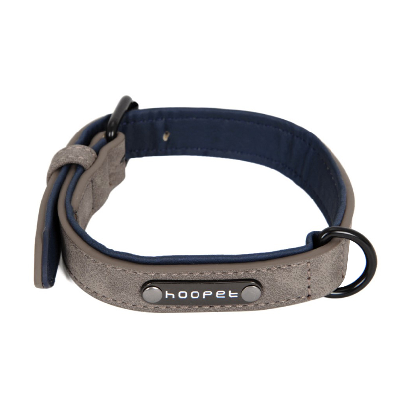 

Ошейник двухслойный для собак Hoopet W033 Grey S