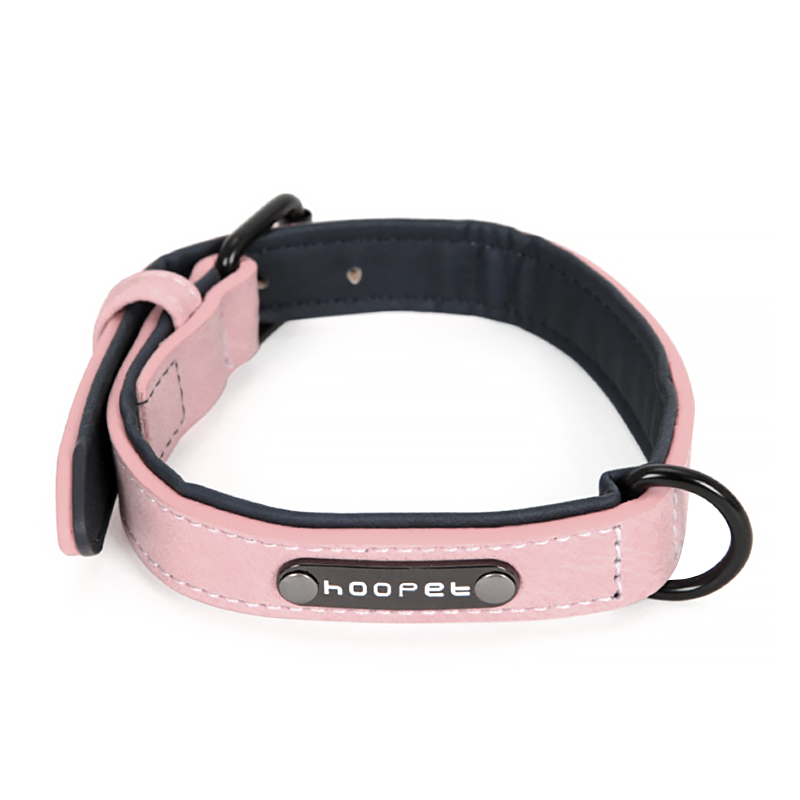 

Ошейник двухслойный для собак Hoopet W033 Pink S