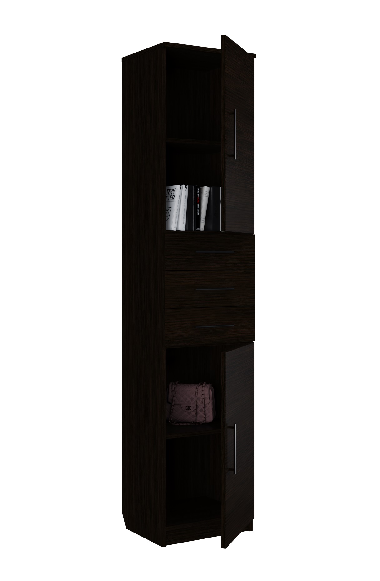 

Шкаф пенал MebelLoft 47х35х200 см Венге 1507-05