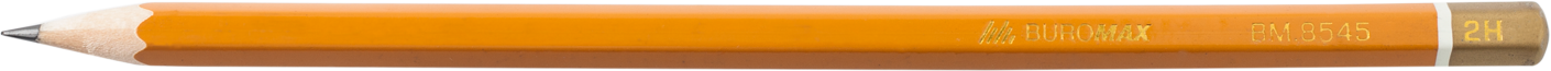 

Набор карандашей графитовых Buromax Professional 2Н без ластика Желтый 144 шт (BM.8545)