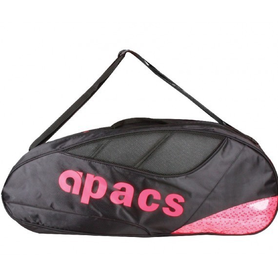 

Спортивная сумка для ракеток APACS 08 Black/Pink Черно-Розовая