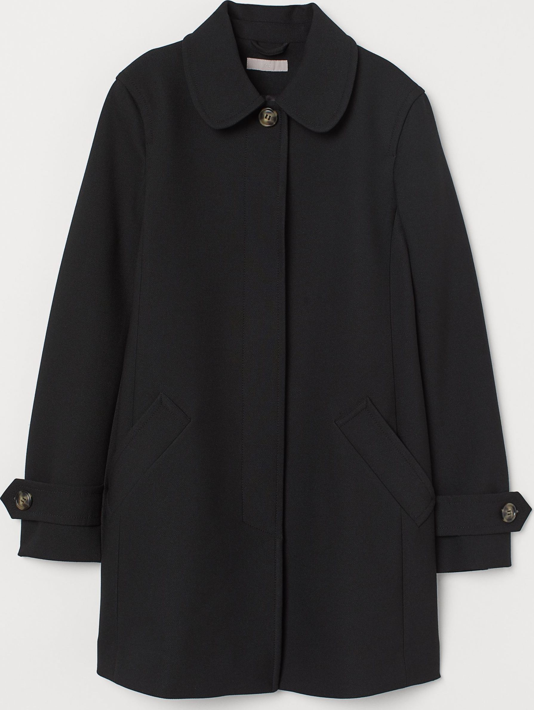 

Пальто H&M 7457370wt 32 Черное