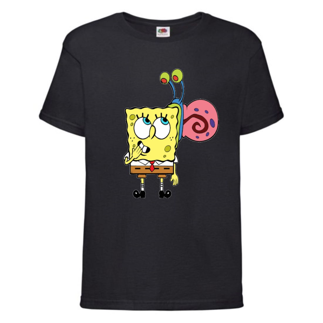

Футболка детская Спанч Боб 26 (Sponge Bob) черная 128 см