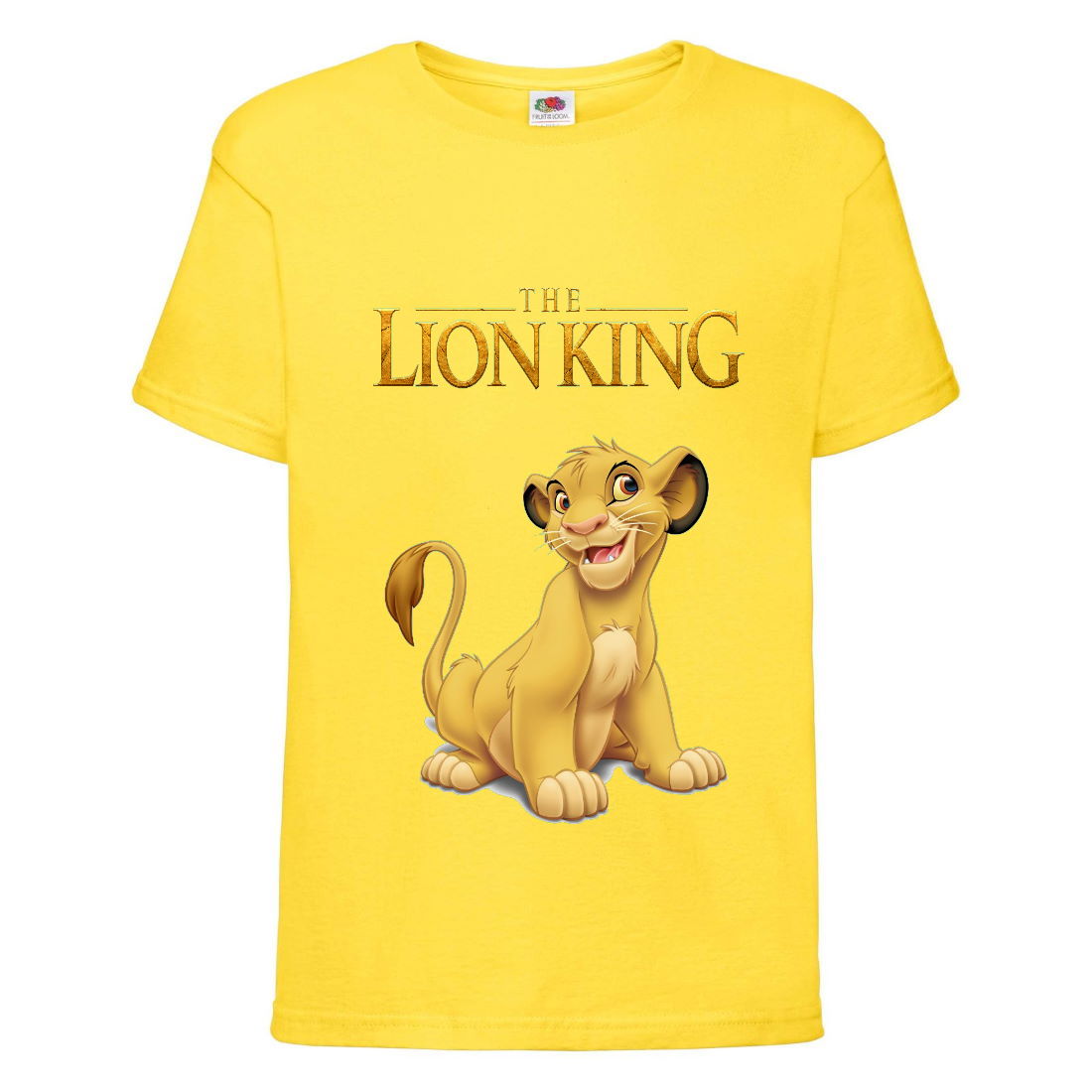 

Футболка детская Король Лев (Lion King) желтая (LK-simba-2-yellow) 116 см