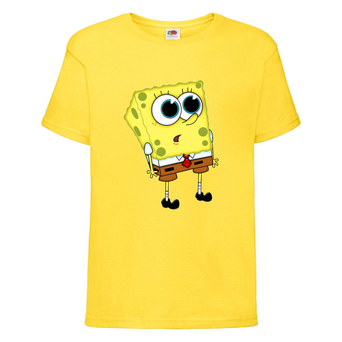 

Футболка детская Спанч Боб 25 (Sponge Bob) желтая 116 см