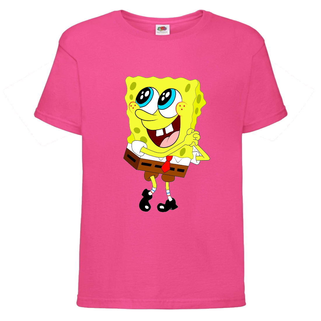 

Футболка детская Спанч Боб 24 (Sponge Bob) розовая 116 см