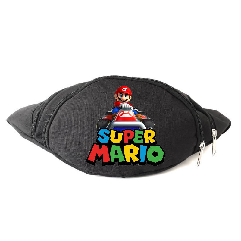 

Сумка Бананка на пояс Супер братья Марио Mario (OB-SM-02) Cappuccino Toys черная