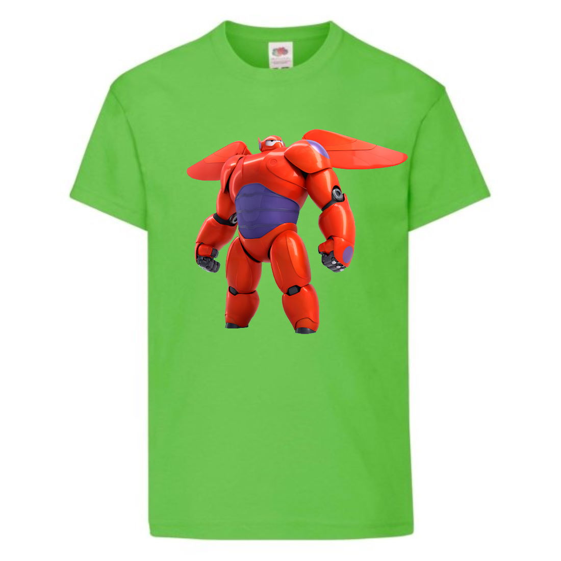 

Футболка детская Город героев Баймакс (Baymax HC lgrn 2) светлозеленая 152 см