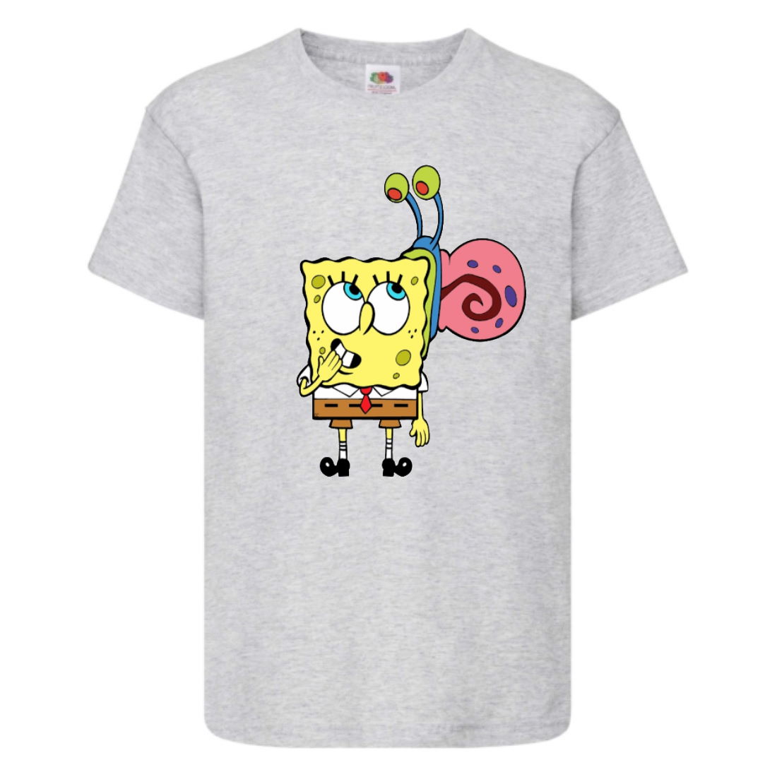 

Футболка детская Спанч Боб 26 (Sponge Bob) серая 152 см