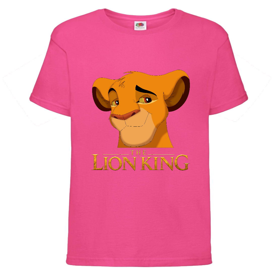 

Футболка детская Король Лев (Lion King) розовая (LK-simba-pink) 164 см