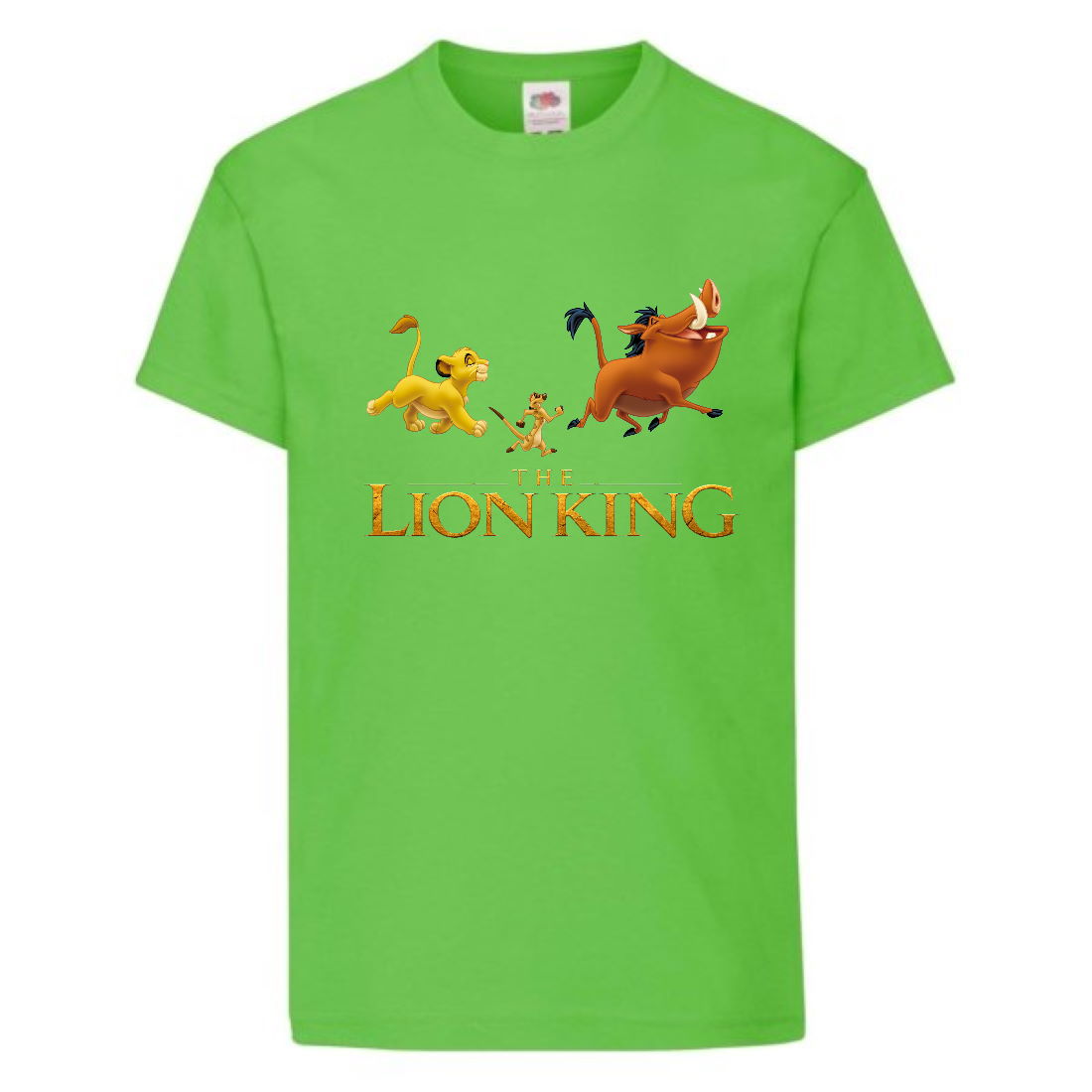 

Футболка детская Король Лев (Lion King) светло-зеленая (LK-friends-3-green) 140 см