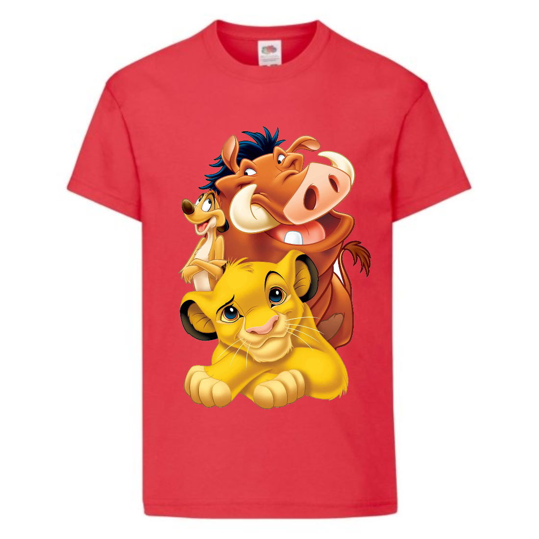 

Футболка детская Король Лев (Lion King) красная (LK-friends-2-red) 152 см