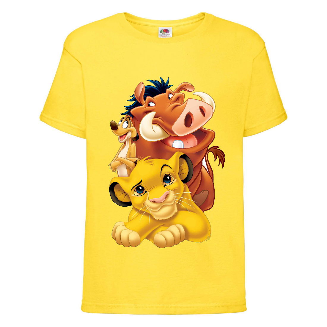 

Футболка детская Король Лев (Lion King) желтая (LK-friends-2-yellow) 152 см
