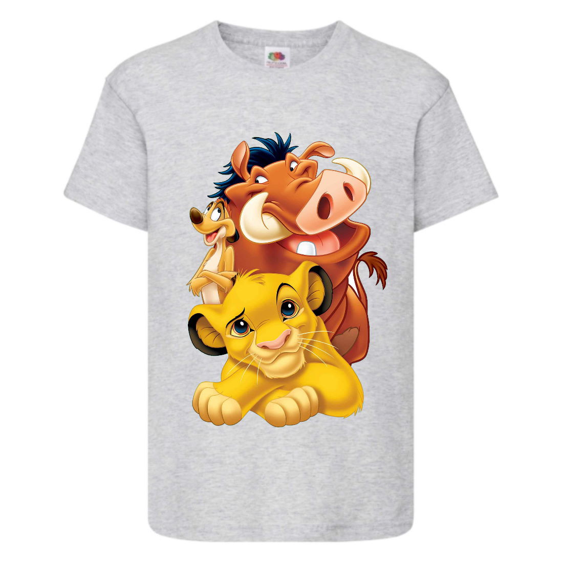 

Футболка детская Король Лев (Lion King) серая (LK-friends-2-gray) 140 см