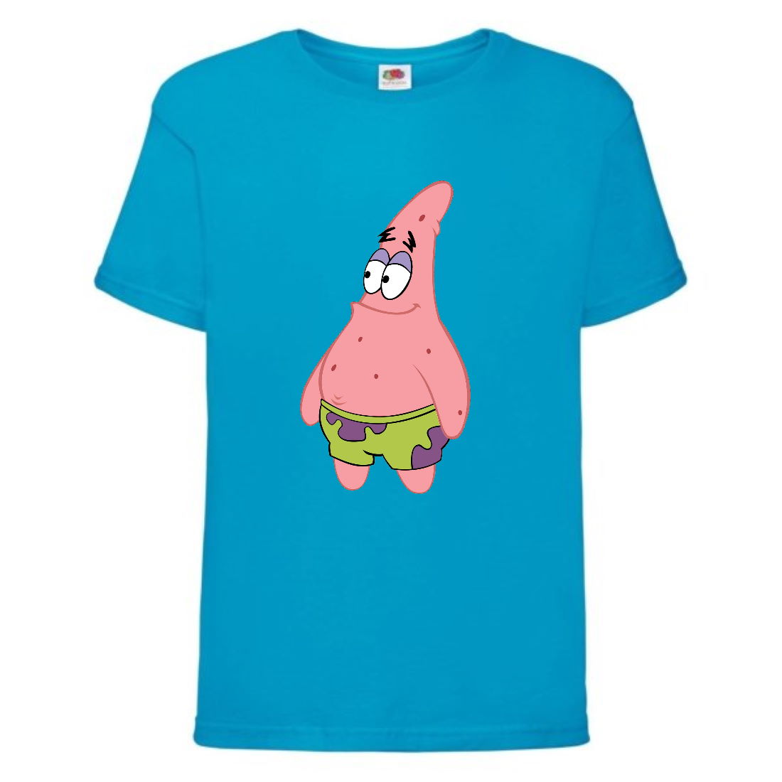 

Футболка детская Спанч Боб 23 (Sponge Bob) голубая 116 см