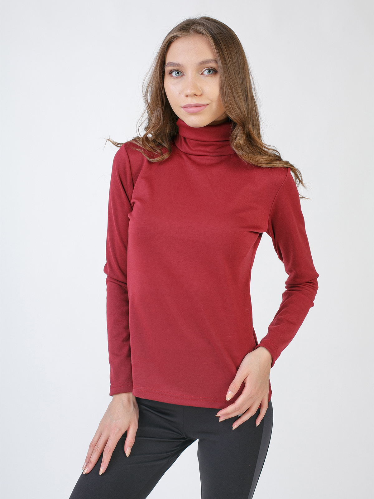 

Гольф Женский женский Angelo dolce l-17 54-56 XXL-XXXL Бордовый