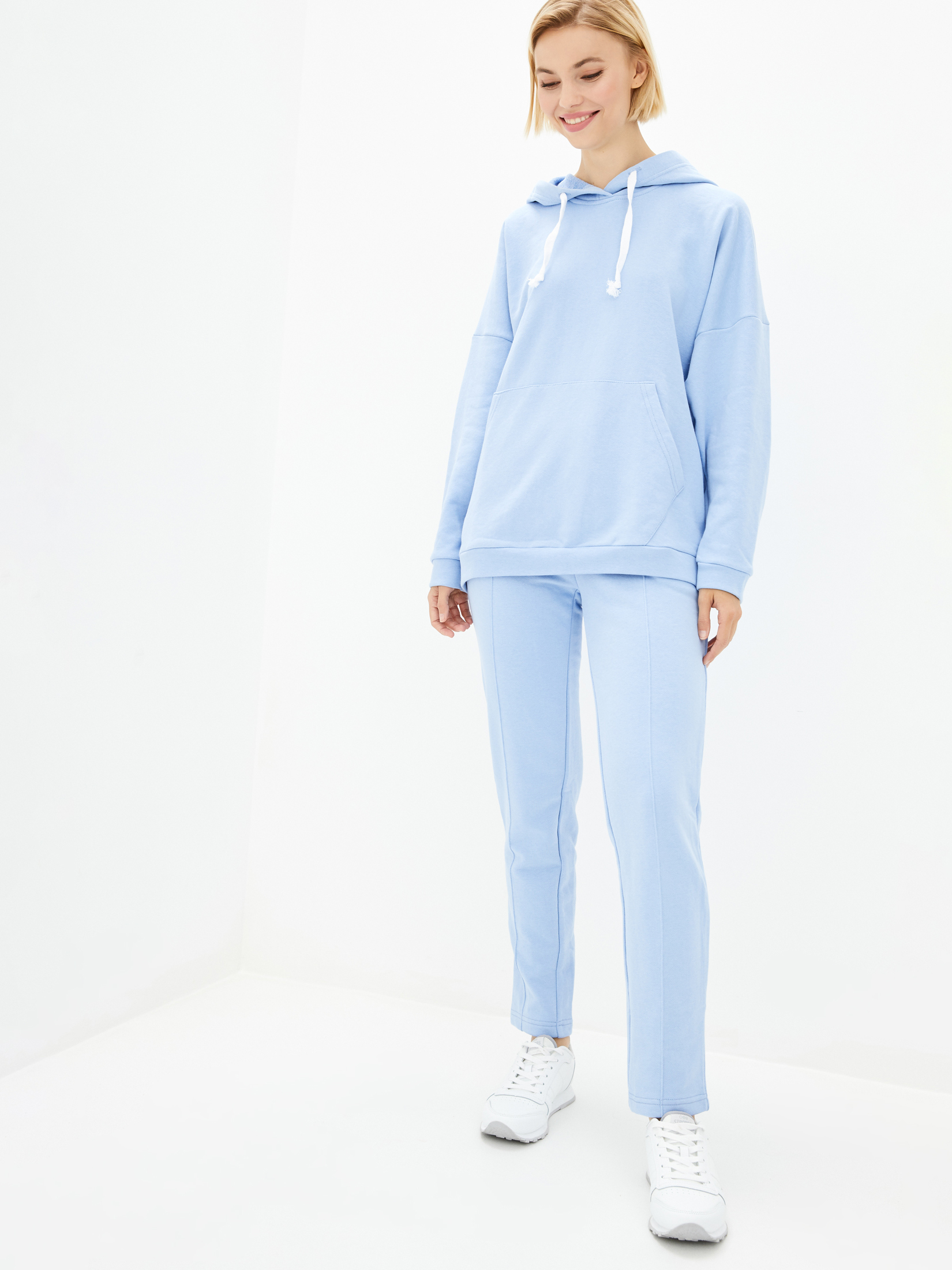 

Спортивный костюм Lilove 056 (54-56) Голубой, Спортивный костюм Lilove 056 4XL(54-56) Голубой