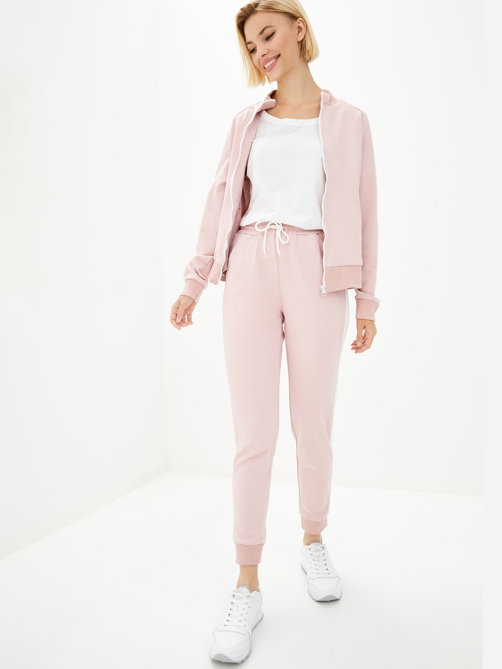 

Спортивный костюм Lilove 057 (54-56) Розовый, Спортивный костюм Lilove 057 4XL(54-56) Розовый