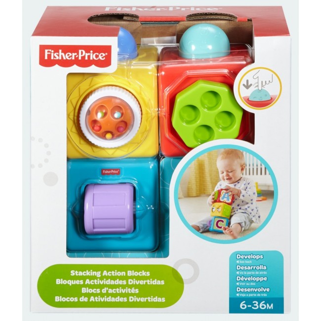 

Двигающиеся кубики "Яркие" Fisher-Price (DHW15)