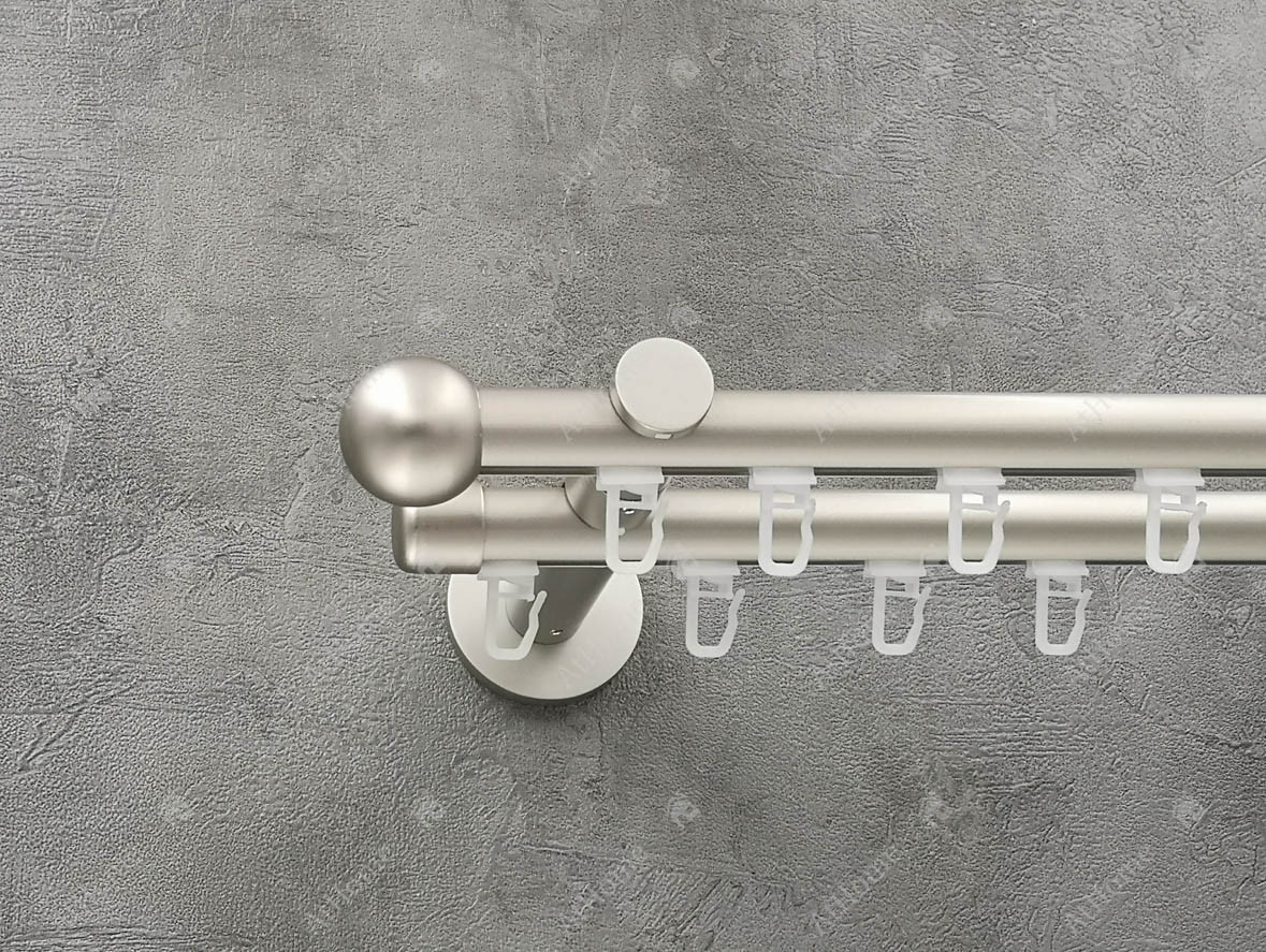 

Карниз Quadrum Болонь 300 см двойной Сатин 19/19 мм импрессионная