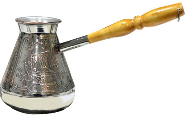 

Турка медная S&T Copper Style «Фрегат» 750 мл с деревянной ручкой (ST-50094)