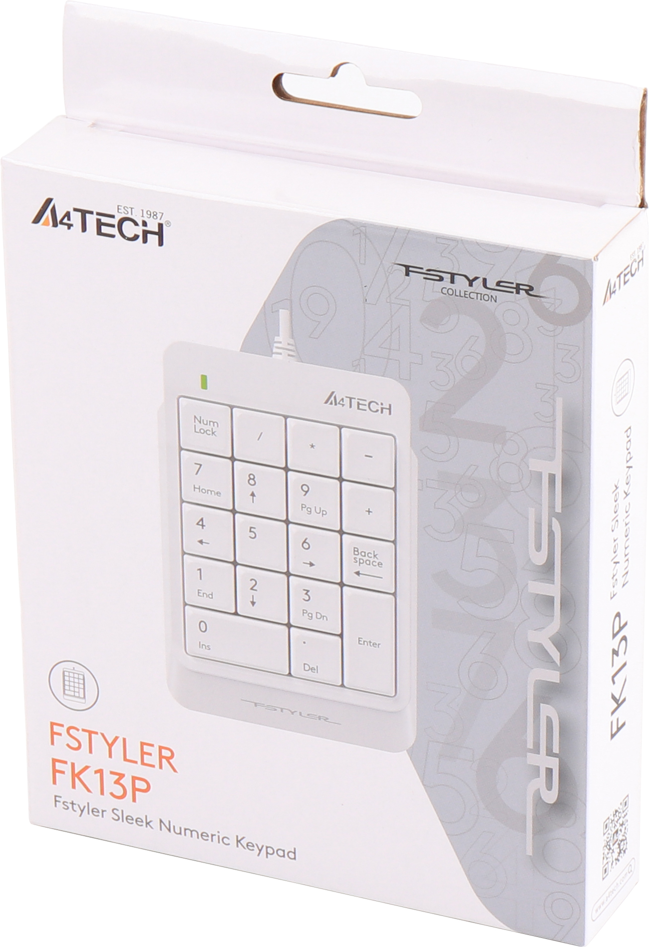 ROZETKA ᐈ Клавиатура проводная A4Tech FK13P Fstyler Numeric Keypad ...
