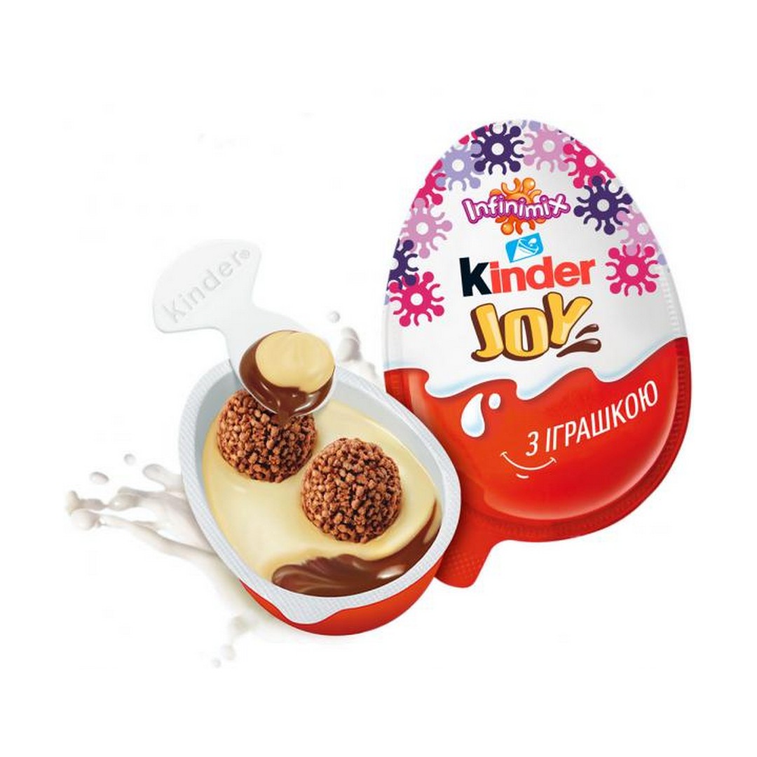 Яйце шоколадне Ferrero Kinder Joy з іграшкою 20г – купить в Украине ...