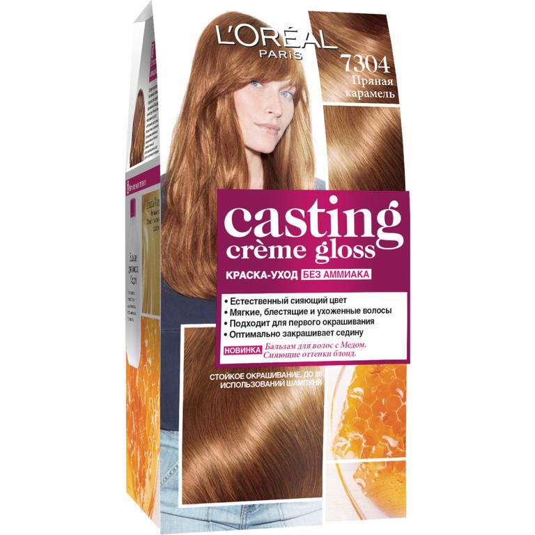 Краска для волос L"Oreal Paris Casting Creme Gloss 7304 - Пряная ...