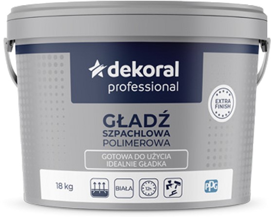 

Шпаклевка Dekoral Professional Gotowa Gładź Szpachlowa 18 кг (DP-315246)