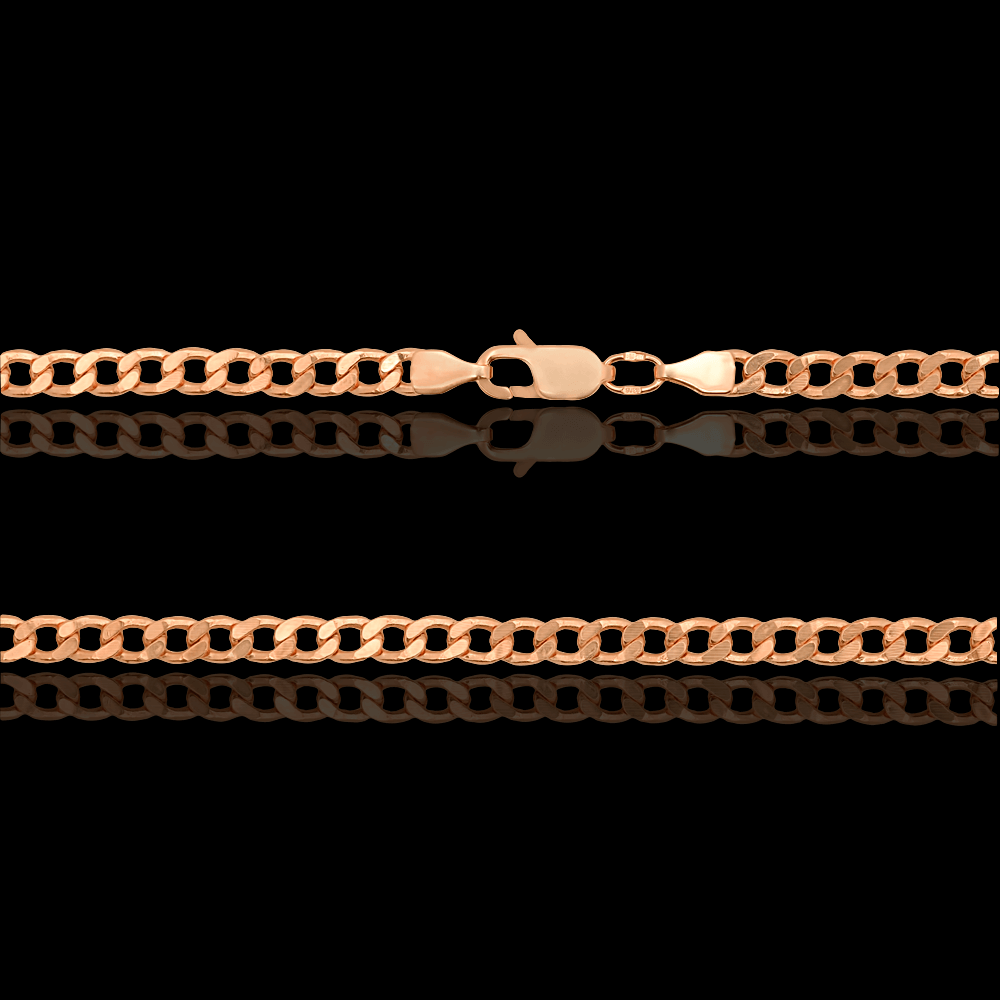 

Цепочка золотая, Золото 585°, Панцирная, Ланцюжок золотий "Гурмет" арт.13606; довжина 50см; ширина 4,7мм; вага 10,54г