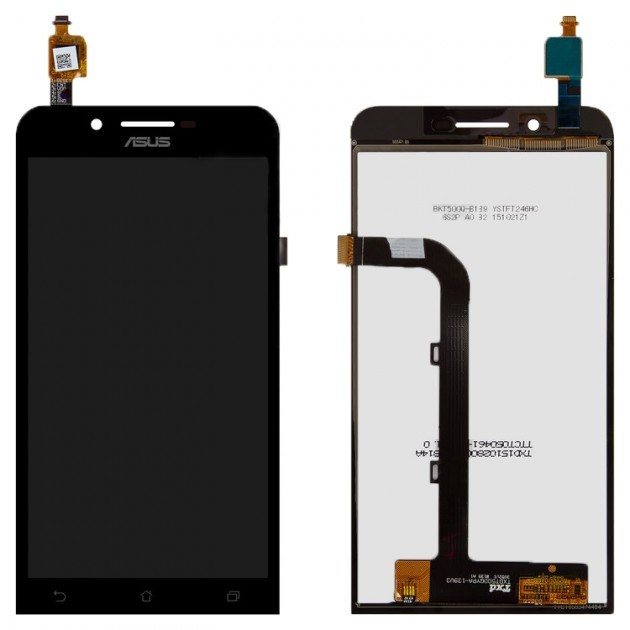 

Дисплей для Asus ZenFone Go ZC500TG с сенсором (тачскрином) черный