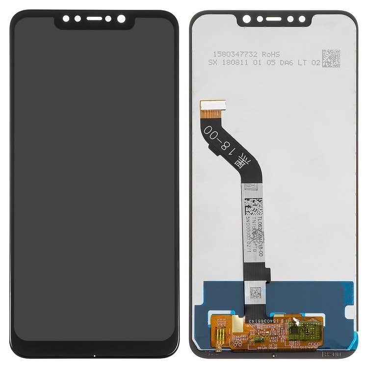 

Дисплей для Xiaomi Pocophone F1 с сенсорм (тачскрином) черный