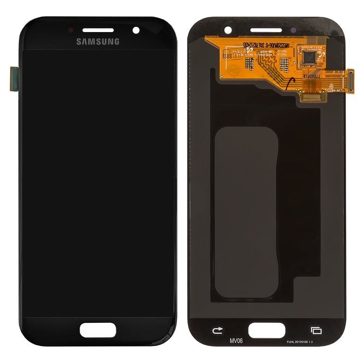 

Дисплей для Samsung A520F Galaxy A5 2017 с сенсором (тачскрином) черный TFT с регулировкой яркости