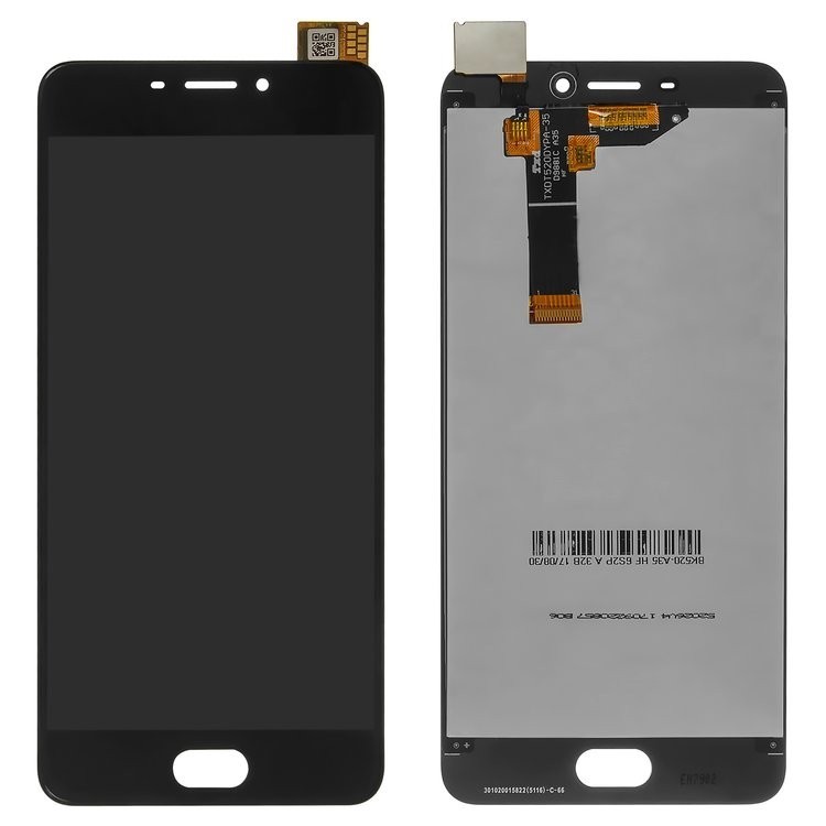 

Дисплей для Meizu M6 с сенсором (тачскрином) черный