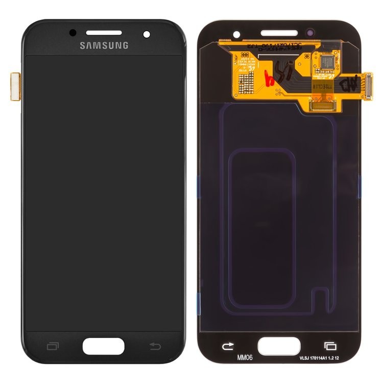 

Дисплей для Samsung A320F Galaxy A3 (2017) с сенсором (тачскрином) черный TFT с регулировкой яркости